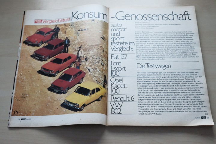 Auto Motor und Sport 09/1972