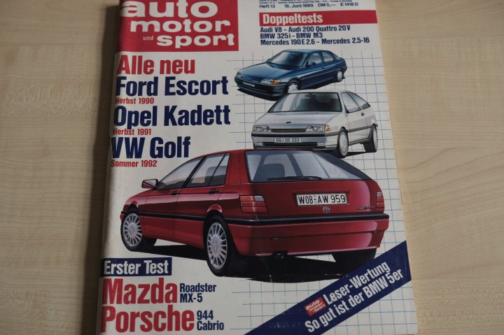 Auto Motor und Sport 13/1989