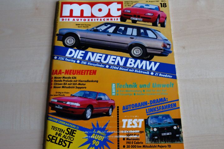 Deckblatt MOT (18/1987)
