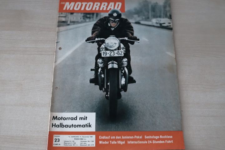 Motorrad 23/1961