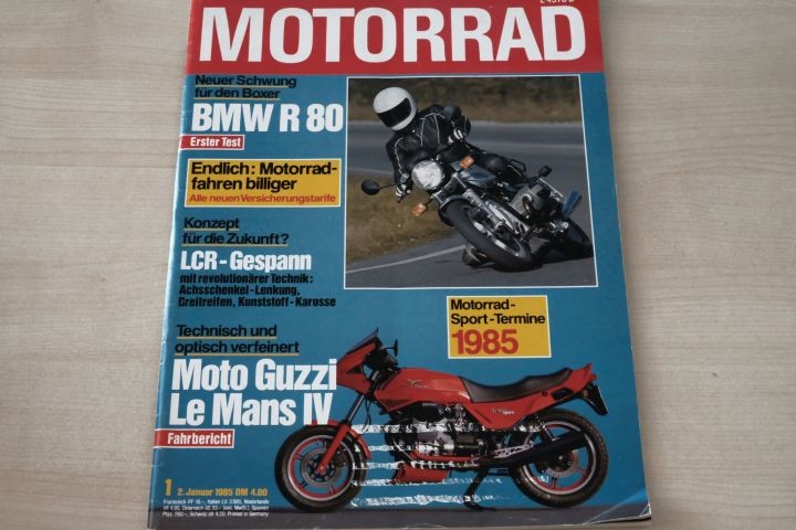 Motorrad 01/1985