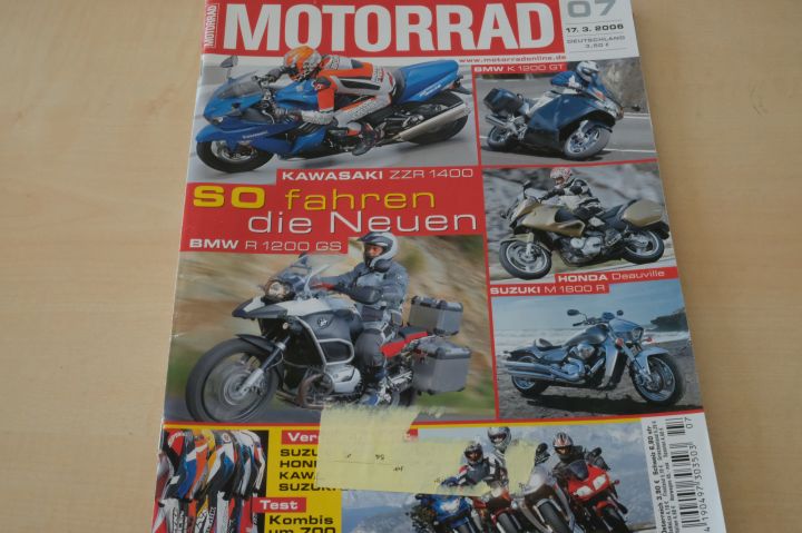 Deckblatt Motorrad (07/2006)