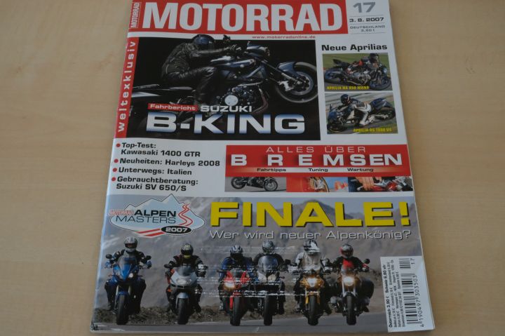 Deckblatt Motorrad (17/2007)