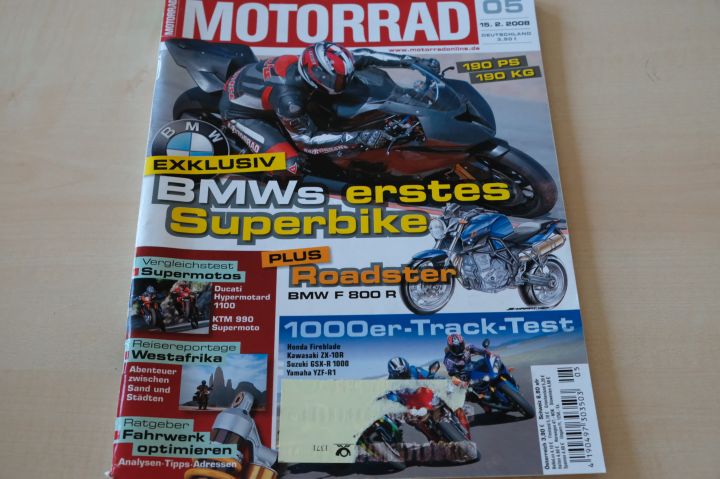 Motorrad 05/2008