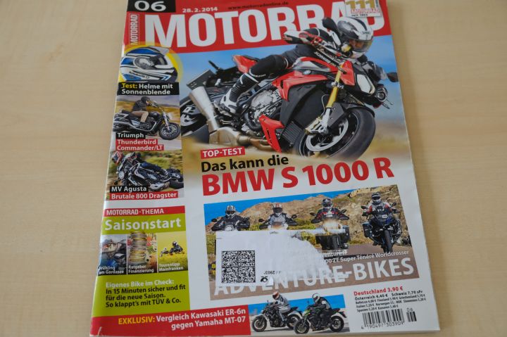 Deckblatt Motorrad (06/2014)