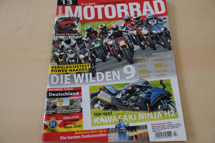 Deckblatt Motorrad (13/2015)