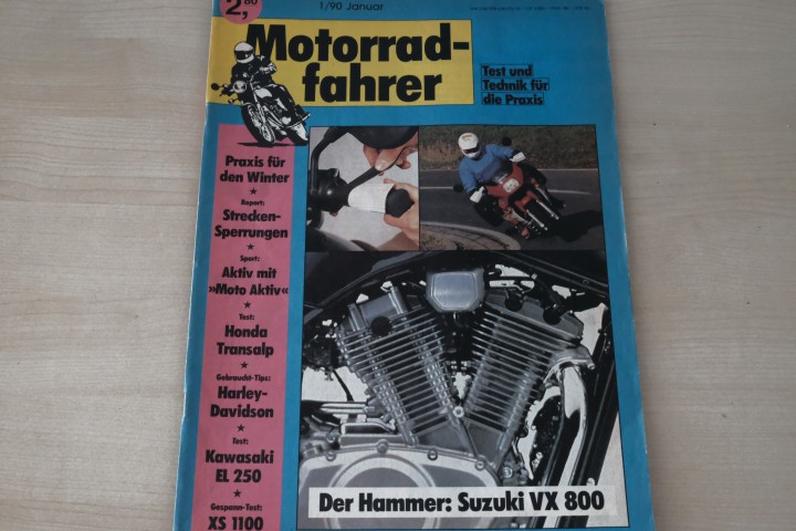Motorradfahrer 01/1990