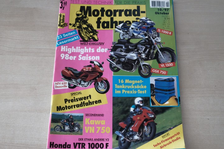 Motorradfahrer 10/1997