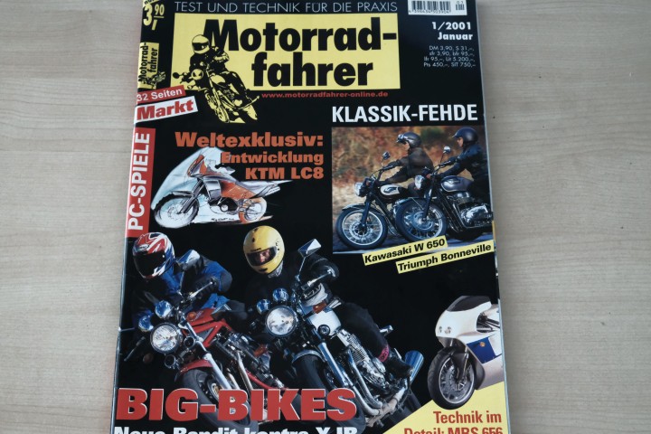 Motorradfahrer 01/2001