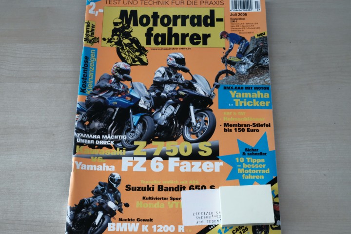 Motorradfahrer 07/2005