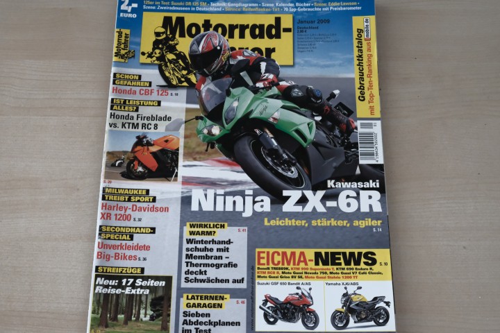 Deckblatt Motorradfahrer (01/2009)