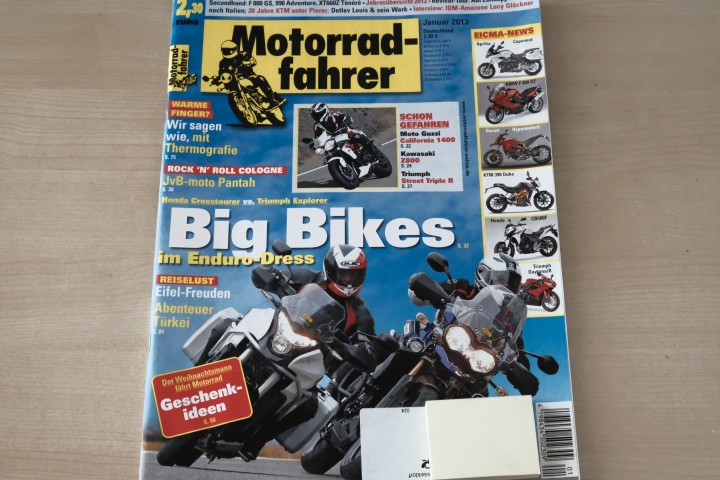 Deckblatt Motorradfahrer (01/2013)