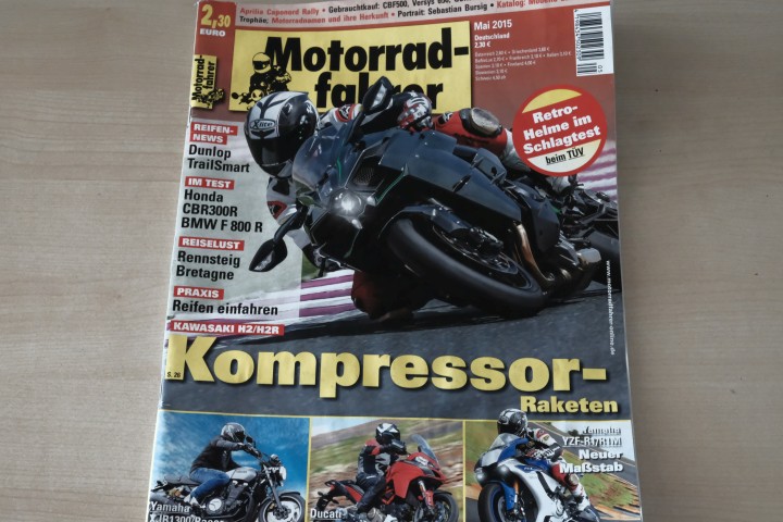 Deckblatt Motorradfahrer (05/2015)