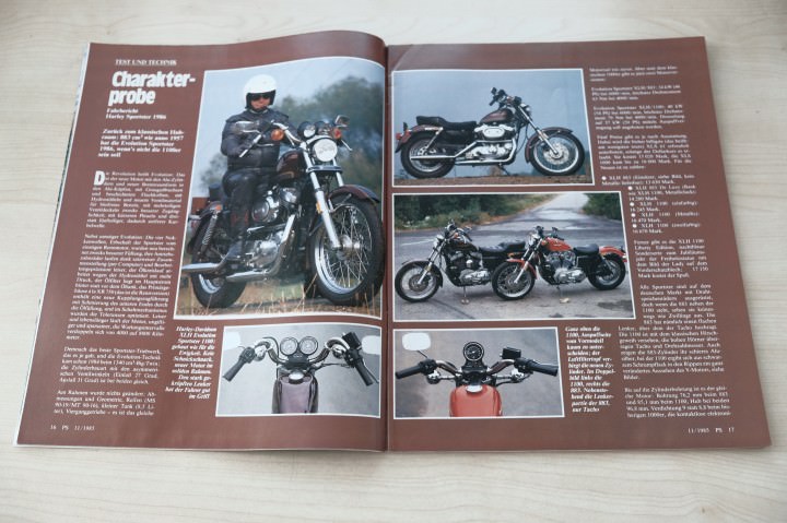 PS Sport Motorrad 11/1985