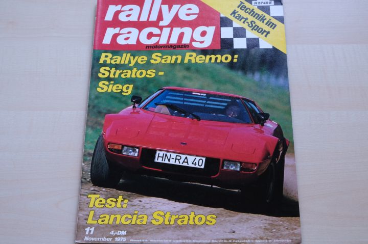 Rallye Racing 11/1975