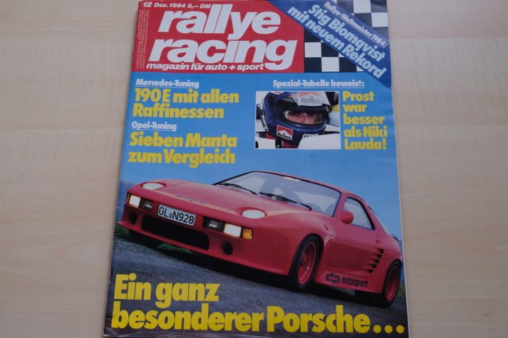 Rallye Racing 12/1984