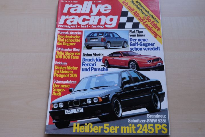 Rallye Racing 14/1988