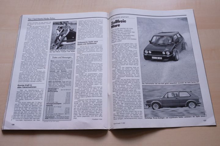 Sport Auto 11/1980