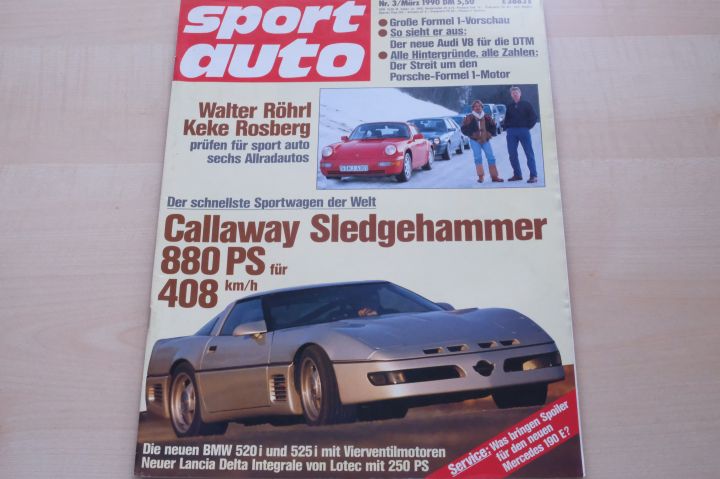 Sport Auto 03/1990