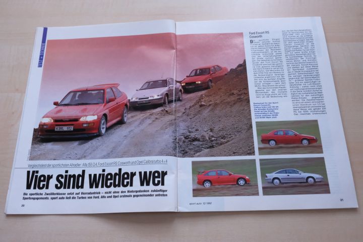 Sport Auto 12/1992
