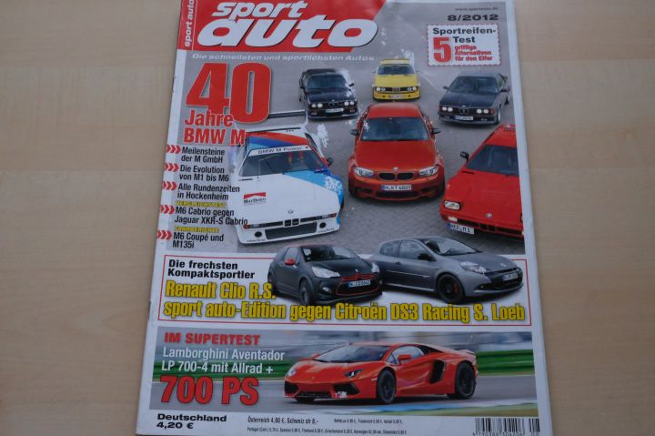 Sport Auto 08/2012